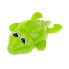 Pieskrūvēta vannas rotaļlieta, peldošs krokodils cena un informācija | Rotaļlietas zīdaiņiem | 220.lv