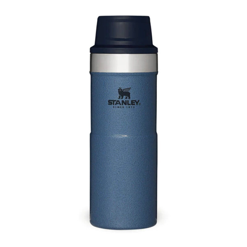 Termokrūze The Trigger-Action Travel Mug Classic 0,35L gaiši zila cena un informācija | Termosi, termokrūzes | 220.lv