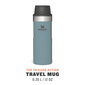 Termokrūze The Trigger-Action Travel Mug Classic 0,35L zilganpelēka cena un informācija | Termosi, termokrūzes | 220.lv