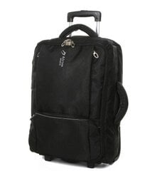 Ceļojumu soma ar riteņiem Airtex 2931/20, melna цена и информация | Чемоданы, дорожные сумки | 220.lv