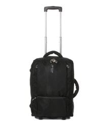 Ceļojumu soma ar riteņiem Airtex 2931/20, melna цена и информация | Чемоданы, дорожные сумки | 220.lv