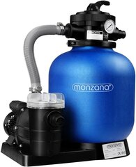 Monzana smilšu filtru sistēma 9.960 L/H цена и информация | Фильтры для бассейнов | 220.lv