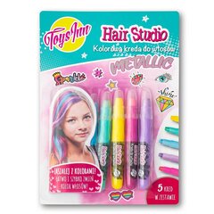Цветной мелок для волос с металлическими оттенками Toys Inn цена и информация | Игрушки для девочек | 220.lv