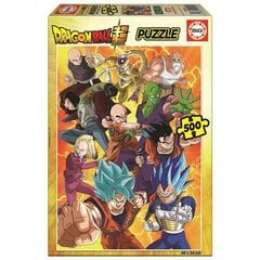 Пазл Educa Dragon Ball Super, 500 деталей цена и информация | Пазлы | 220.lv