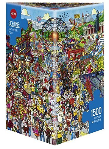 Heye 1500 gab. Oktobra festivāls цена и информация | Puzles, 3D puzles | 220.lv