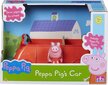 Tm Toys Komplekts ar figūru Peppa Pig Car II cena un informācija | Attīstošās rotaļlietas | 220.lv