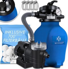 Kesser® smilšu filtra sistēma цена и информация | Фильтры для бассейнов | 220.lv