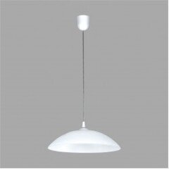 Griestu lampa Kaja Sambra kolekcija balta Ø 40cm 1xE27 K-4530 cena un informācija | Lustras | 220.lv