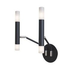 Sienas lampa Maytoni Modern kolekcija melna ar baltām detaļām 4xG9 MOD620WL-04B cena un informācija | Sienas lampas | 220.lv