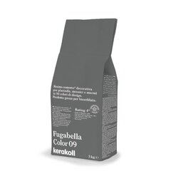 Cementa špaktele flīžu šuvēm Fugabella Color 09, 3 kg cena un informācija | Grunts, špaktelis | 220.lv