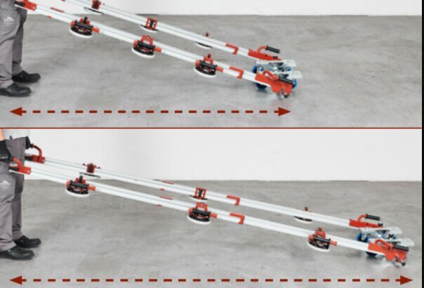 Ierīce lielu flīžu transportēšanai cena un informācija | Rokas instrumenti | 220.lv