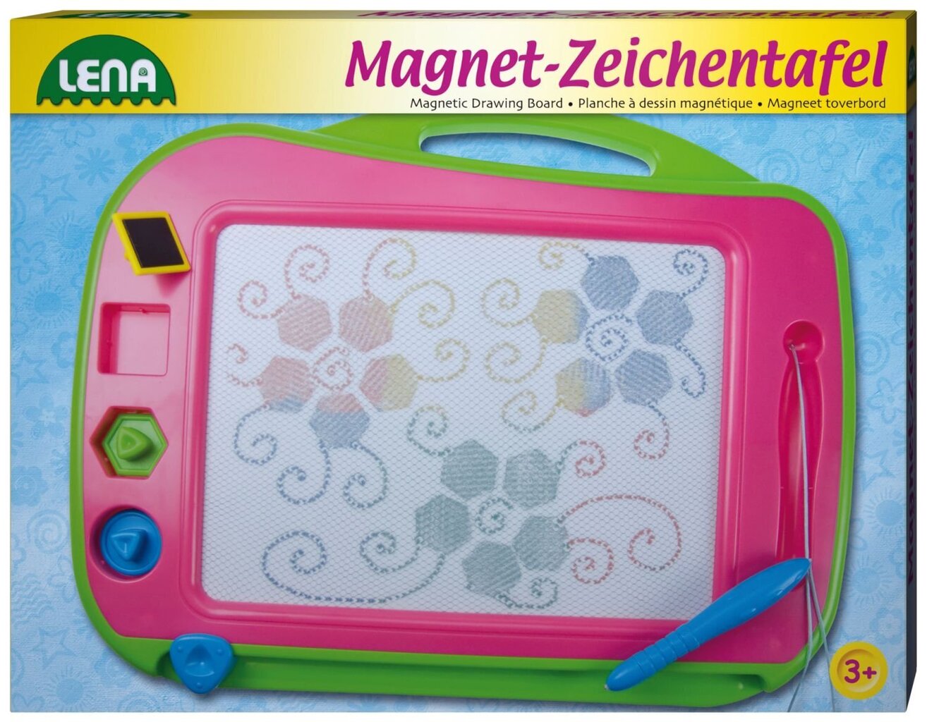 Lena Magnētiskā tāfele krāsa 41 cm cena un informācija | Attīstošās rotaļlietas | 220.lv