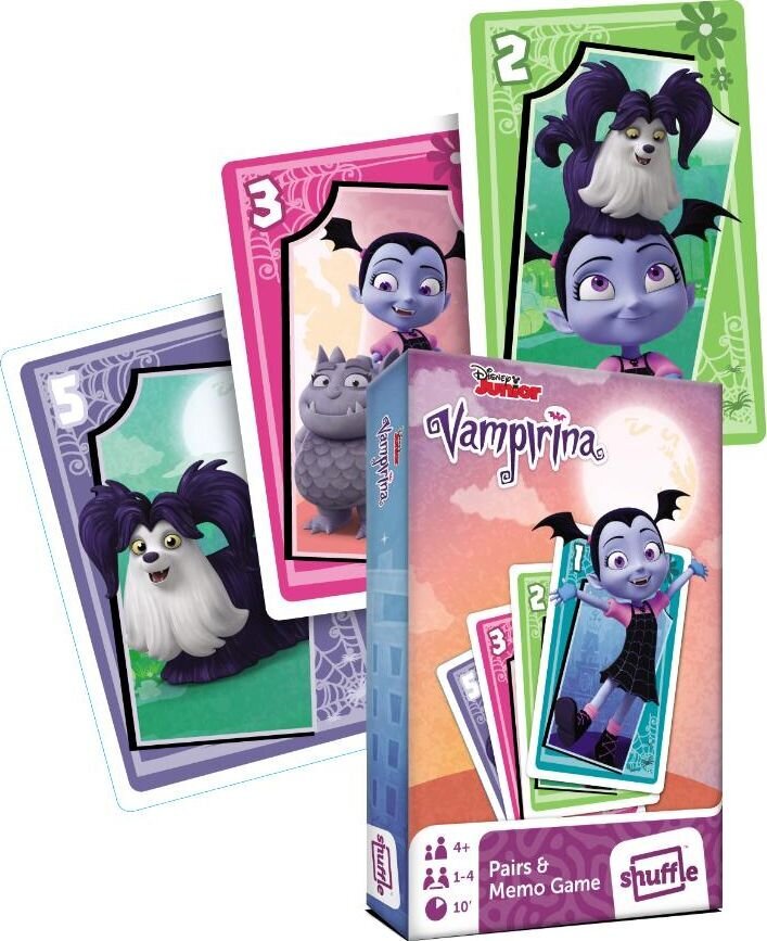 Cartamundi Kartes Melnais Pēteris un Memo Vampirina cena un informācija | Attīstošās rotaļlietas | 220.lv