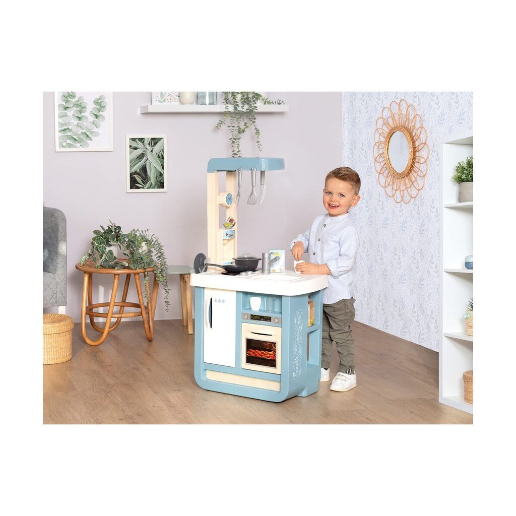 Rotaļlietu virtuve Simba Bon Appetit 52 x 32.5 x 95.7 cm Brūngani dzeltena zila cena un informācija | Rotaļlietas meitenēm | 220.lv