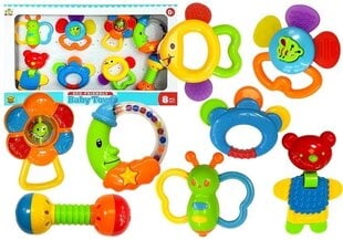 Набор разноцветных погремушек цена и информация | Игрушки для малышей | 220.lv