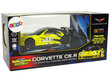 Ar tālvadību vadāms sporta auto Corvette C6. R, 2,4 G, 1:24, dzeltens cena un informācija | Rotaļlietas zīdaiņiem | 220.lv