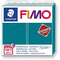 Polimērmāls Effect Leather lagoon 57gr, Fimo /6 cena un informācija | Modelēšanas un zīmēšanas piederumi | 220.lv