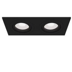 Spotlampa Maytoni Downlight melnā krāsā DL024-2-02B цена и информация | Фонарики | 220.lv