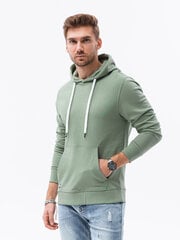 Vīriešu džemperis ar kapuci Ombre B1147 zaļš cena un informācija | Vīriešu džemperi | 220.lv