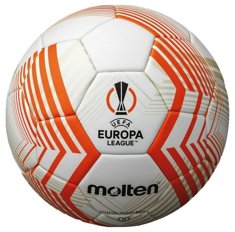 UEFA Eiropas līgas oficiālā bumba 2022/23, izmērs 5 5000 cena un informācija | Futbola bumbas | 220.lv