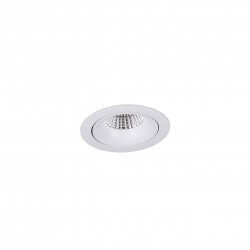Spotlampa Maxlight Arya baltā krāsā Ø10,4cm 8W 3000K H0098 cena un informācija | Griestu lampas | 220.lv