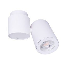 Griestu lampa Maxlight Barro kolekcija baltā krāsā 1xGU10 C0036 cena un informācija | Griestu lampas | 220.lv