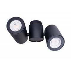 Griestu lampa Maxlight Barro kolekcija melnā krāsā 2xGU10 cena un informācija | Griestu lampas | 220.lv