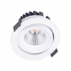 Spotlampa Maxlight Cyklop kolekcija balta Ø9cm 12W 3000K H0094 цена и информация | Потолочные светильники | 220.lv