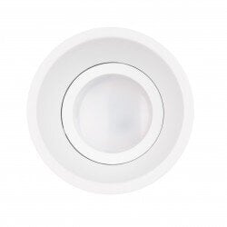 Spotlampa Maxlight Deep kolekcija baltā krāsā Ø9cm 1xGU10 H0069 цена и информация | Griestu lampas | 220.lv
