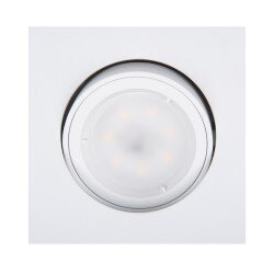 Spotlampa Maxlight Fine kolekcija balta 1xGU10 9,5x9,5cm H0039 цена и информация | Griestu lampas | 220.lv
