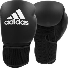 Adidas boksa cimdi Hybrid 25 - ieejas līmeņa modelis - melns, 12 oz цена и информация | Боевые искусства | 220.lv