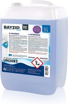 1 x 3 l baseins ziemas reaģents - Bayzid WinterFit Hibernācijas koncentrāts peldbaseinam un Höfer ķīmijas baseins cena un informācija | Baseina kopšanas līdzekļi | 220.lv
