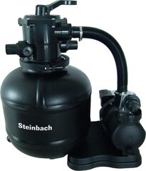 Steinbaha filtru sistēma Classic 400-040340-Self-nepieredzējis sūknis baseiniem ar līdz 33 000 L-ar pirmsfiltru, 7 virzienu vārstu ar regulēšanas sviru un manometra savienojumu Ø 32/38 mm cena un informācija | Nav norādīts Āra baseini, baseinu piederumi | 220.lv