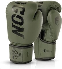 Перчатки для кикбоксинга Madgon Boxing, зеленые цена и информация | Боевые искусства | 220.lv
