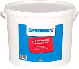 Poolsbest® 10 kg pH pH Senker granulas baseiniem cena un informācija | Baseinu piederumi | 220.lv