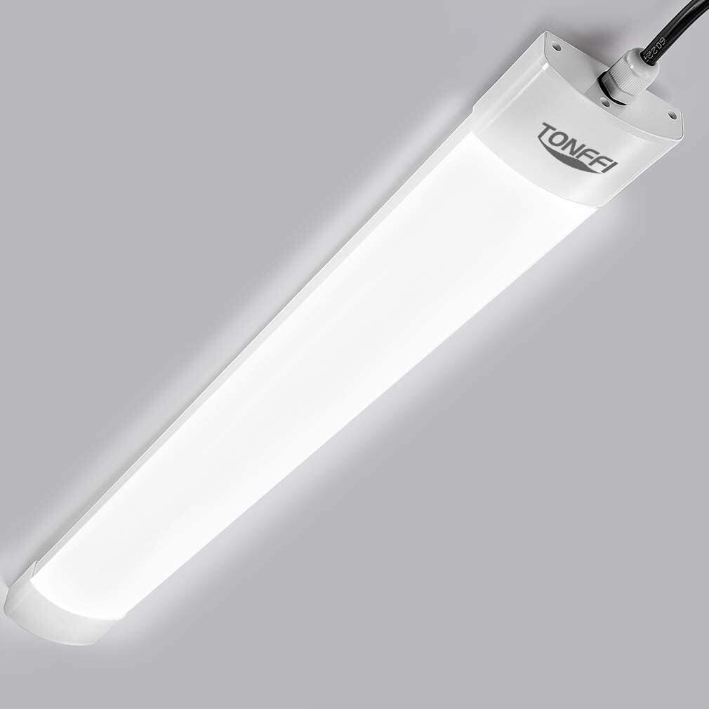 5 gabali LED gaismas 60 cm 18 W 1800lm, LED caurule 5000k auksti balti, ar ūdensnecaurlaidīgu mirgošanu bez IP65, LED darbnīcas griestu gaismas spuldzes dienasgaisma garāžas pagraba biroja birojam цена и информация | Lukturi | 220.lv