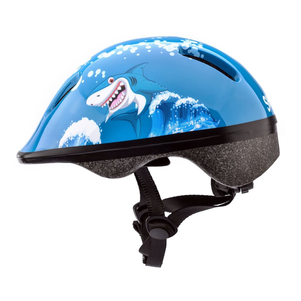 Velosipēda ķivere Meteor KS06 Baby Shark XS 44-48 cm 24828 цена и информация | Ķiveres | 220.lv