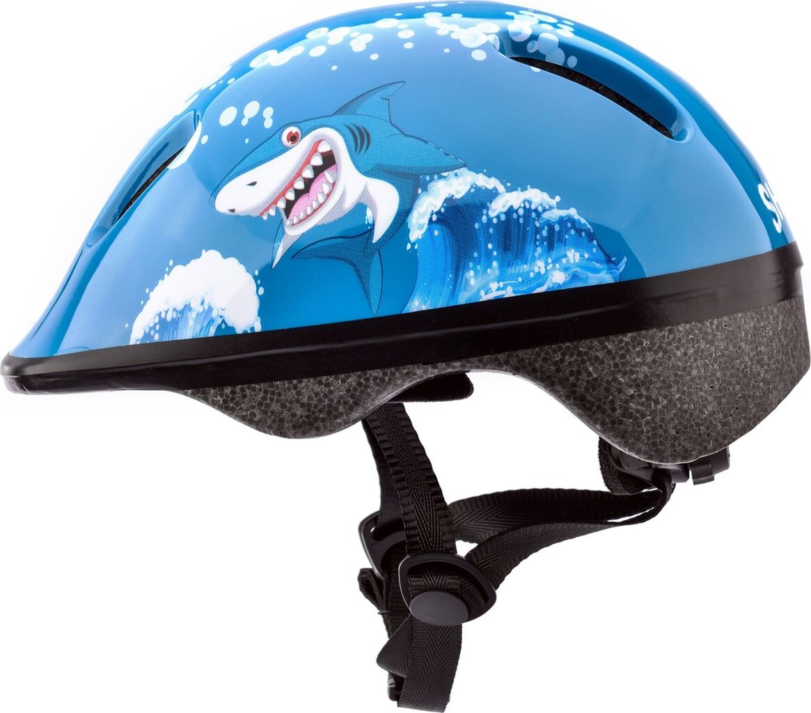 Velosipēda ķivere Meteor KS06 Baby Shark S 48-52 cm 24829 цена и информация | Ķiveres | 220.lv