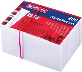 Herlitz 50019397 A8 karte, balta, 170 g/m2, 200 gab cena un informācija | Kancelejas preces | 220.lv