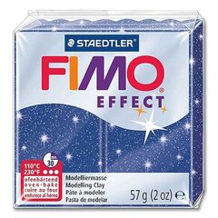 Polimērmāls Effect 57g zils spīdums, Fimo /6 cena un informācija | Modelēšanas un zīmēšanas piederumi | 220.lv