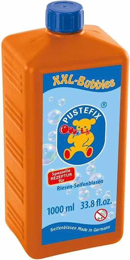 Pustefix 420869872 Refill pudele xxl burbuļi 1000ml (2 x 1000 ml, plastmasa) cena un informācija | Ūdens, smilšu un pludmales rotaļlietas | 220.lv