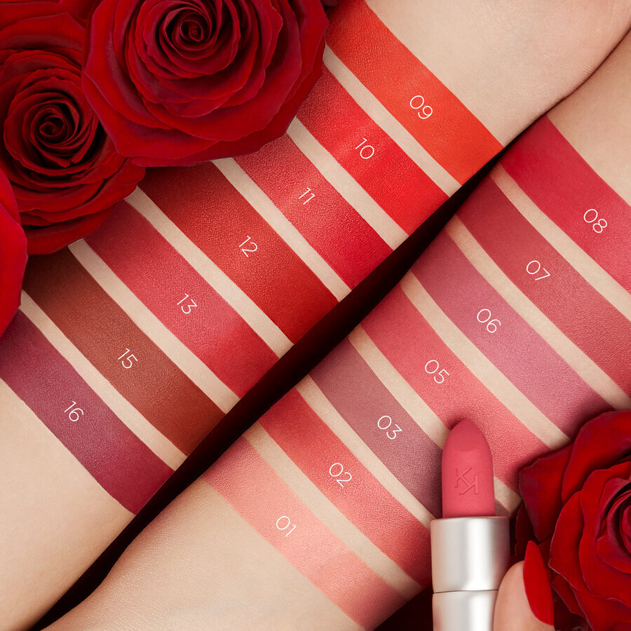 Matēta lūpu krāsa Kiko Milano Powder Power Lipstick, 03 Terra-cotta cena un informācija | Lūpu krāsas, balzāmi, spīdumi, vazelīns | 220.lv