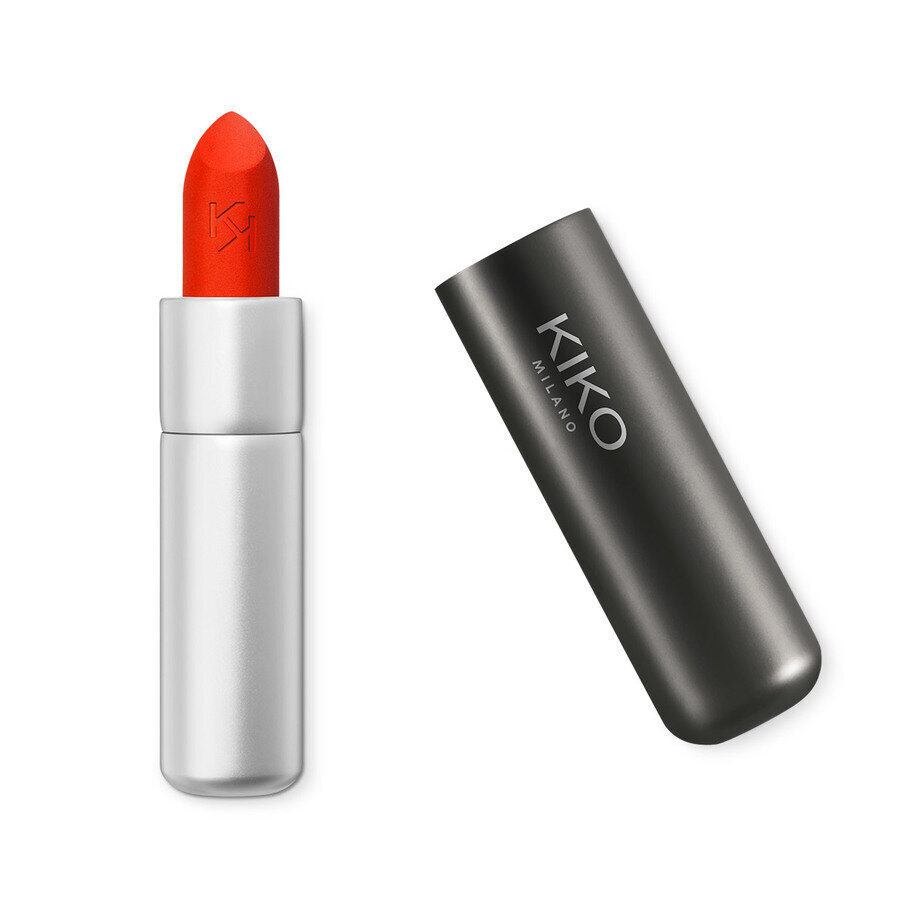 Matēta lūpu krāsa Kiko Milano Powder Power Lipstick, 09 Red Imperial cena un informācija | Lūpu krāsas, balzāmi, spīdumi, vazelīns | 220.lv