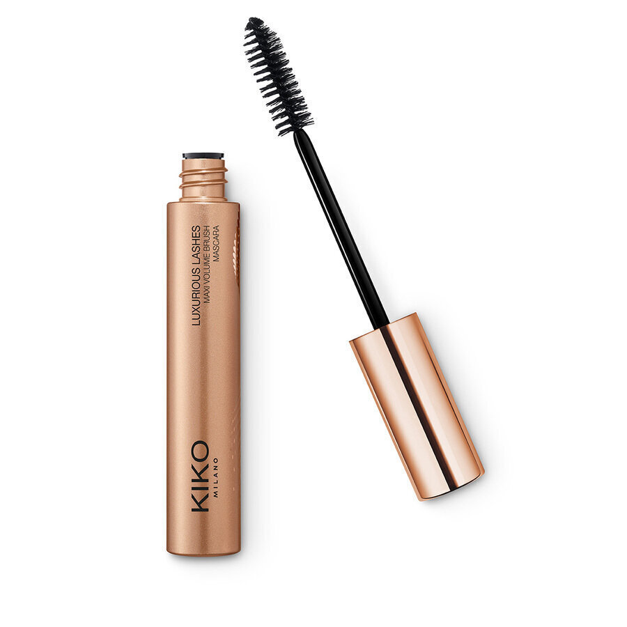 SKropstu tuša Kiko Milano Luxurious Lashes Maxi Volume Brush Mascara cena un informācija | Acu ēnas, skropstu tušas, zīmuļi, serumi | 220.lv