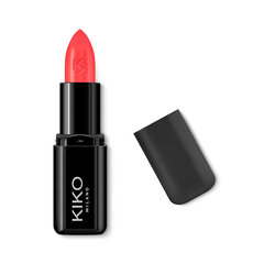 Насыщенная и питательная помада Kiko Milano Smart Fusion Lipstick, 411 Coral цена и информация | Помады, бальзамы, блеск для губ | 220.lv