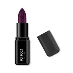 Насыщенная и питательная помада Kiko Milano Smart Fusion Lipstick, 418 Blackberry цена и информация | Помады, бальзамы, блеск для губ | 220.lv