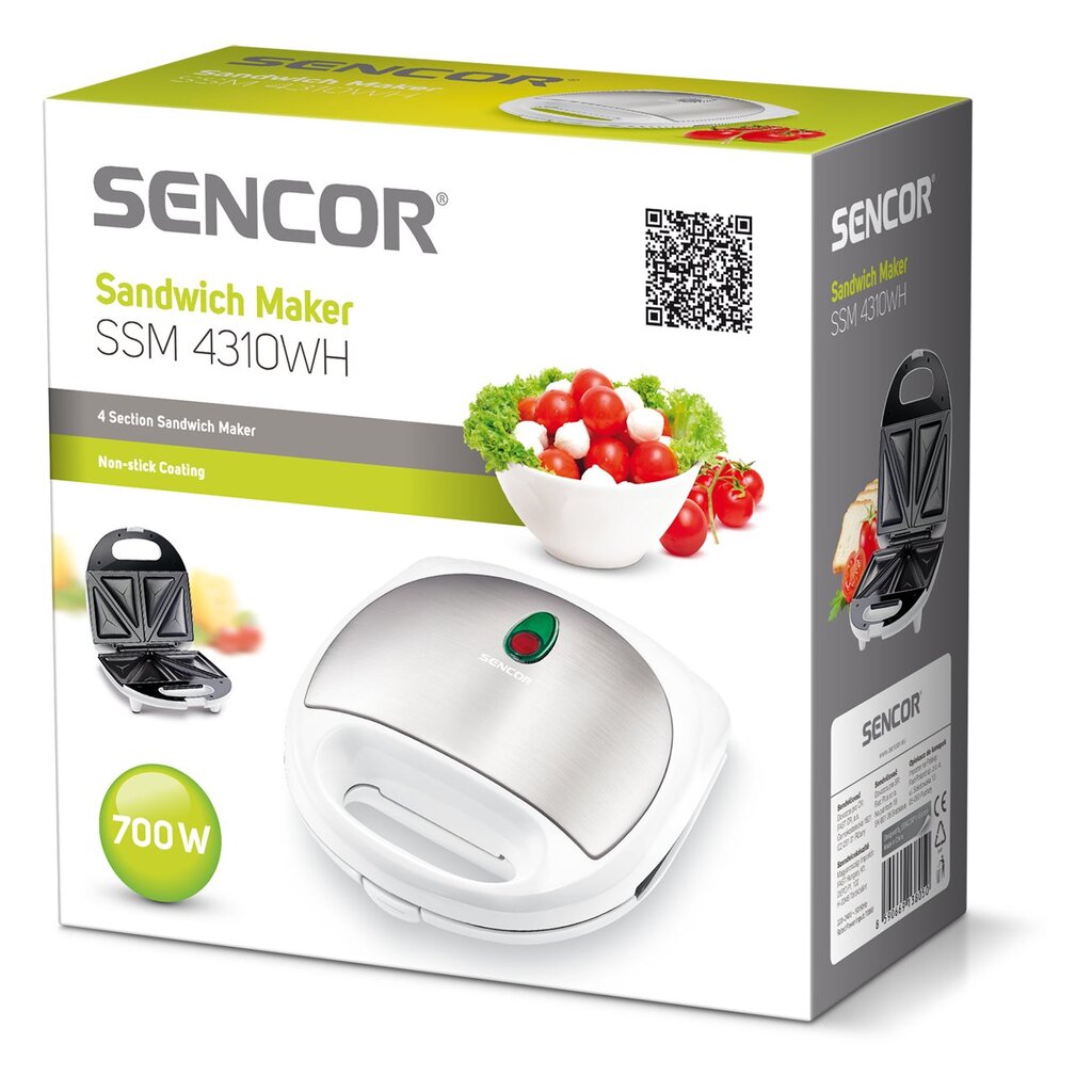 Sencor SSM 4310WH cena un informācija | Sviestmaižu tosteri | 220.lv