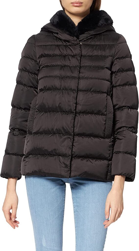 GEOX Sieviešu ziemas jaka ar kapuci WCHLOO, melna krāsa, izmērs DE 32, 32  cena | 220.lv