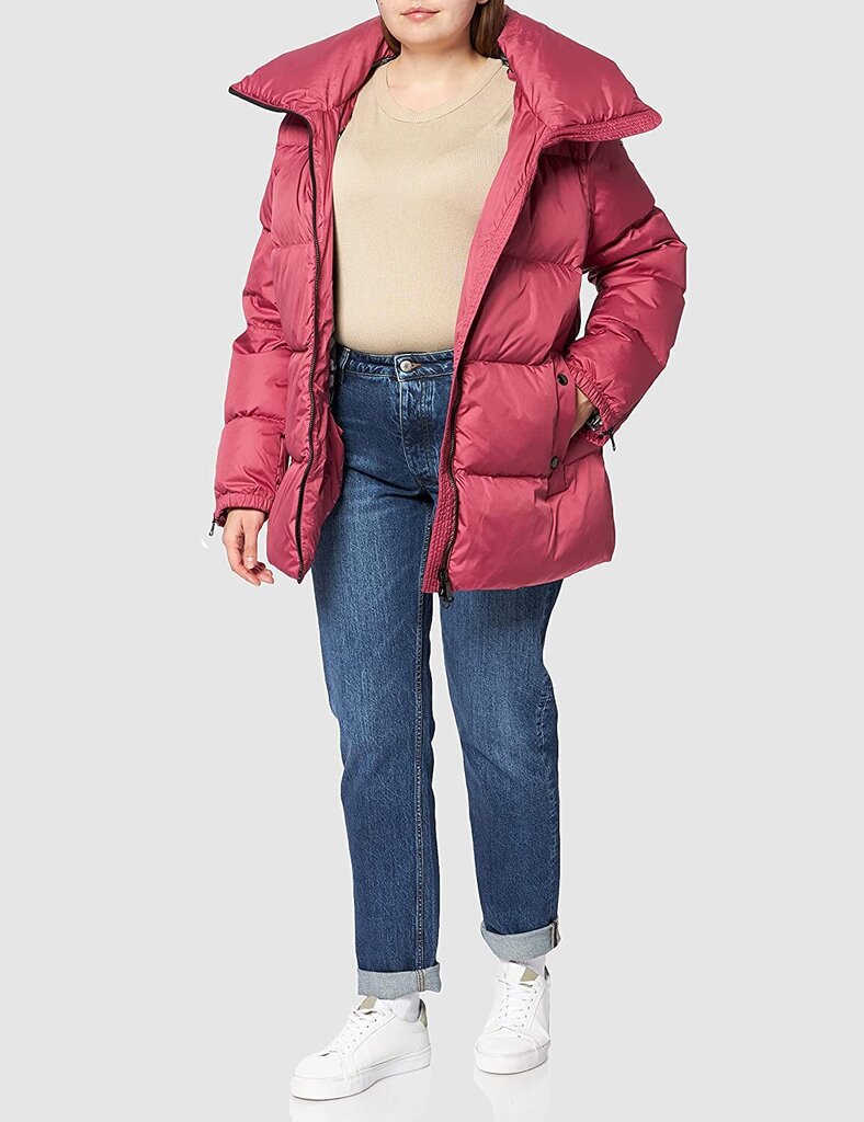 GEOX sieviešu ziemas jaka W CAMEI ar kapuci rozā krāsa izmērs DE 42 cena un informācija | Sieviešu virsjakas | 220.lv