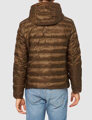 GEOX vīriešu jaka ar kapuci DENNIE, coffee liqueur krāsa cena un informācija | Vīriešu virsjakas | 220.lv